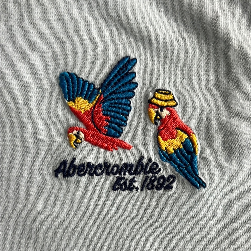 Kids Light Blue embroidered T-Shirt - Picture 2 of 5